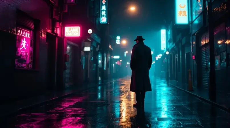 暗夜追踪 - 短剧封面